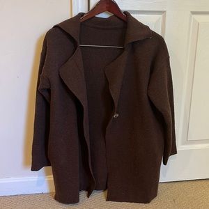 Brown sweater
